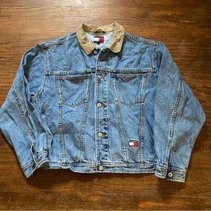 Vintage 90s Tommy Hilfiger Denim Jacket- XL